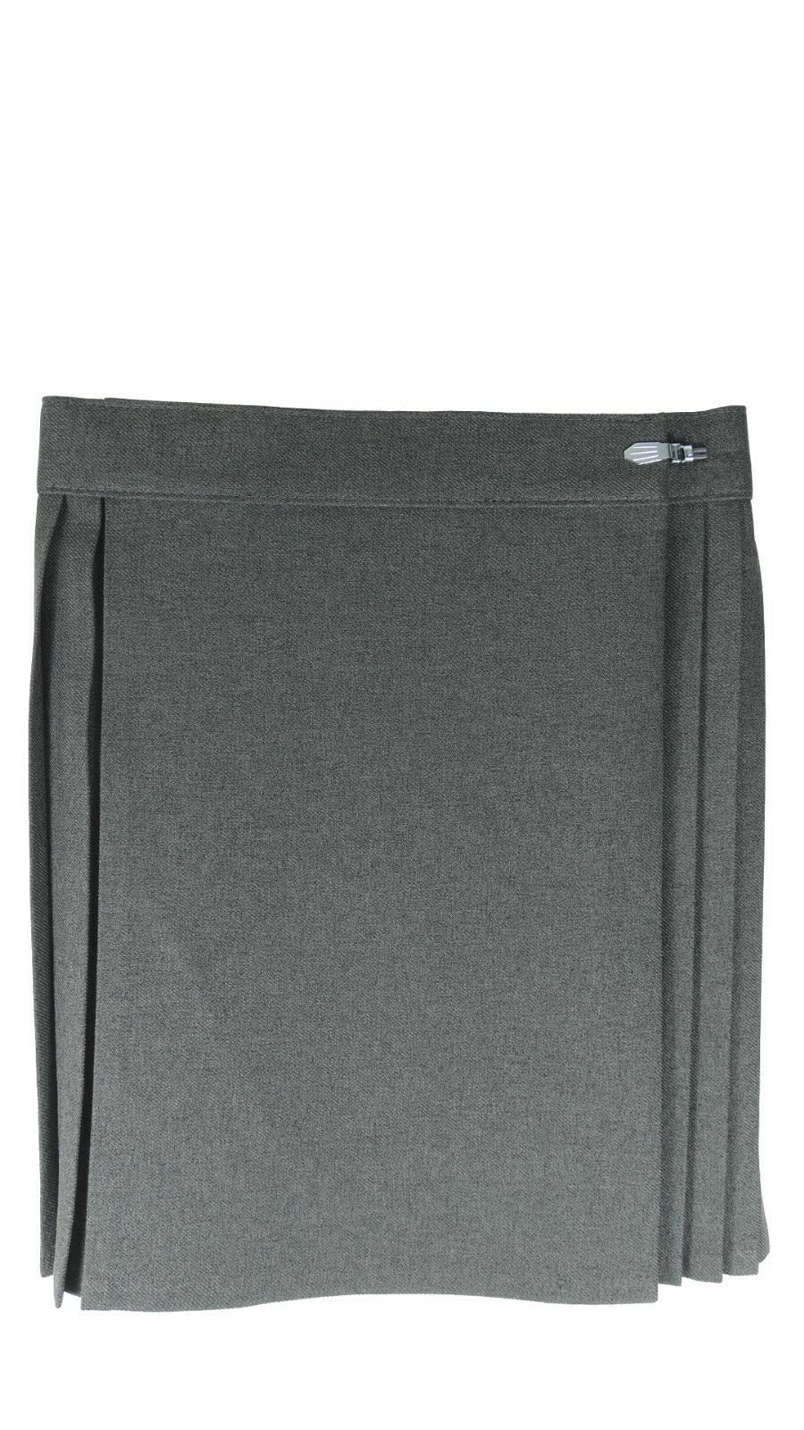 Womens Pleated PE Netball Gym Uniform Skirt Girls Summer Sports Wear School Uniform Skirt Grey