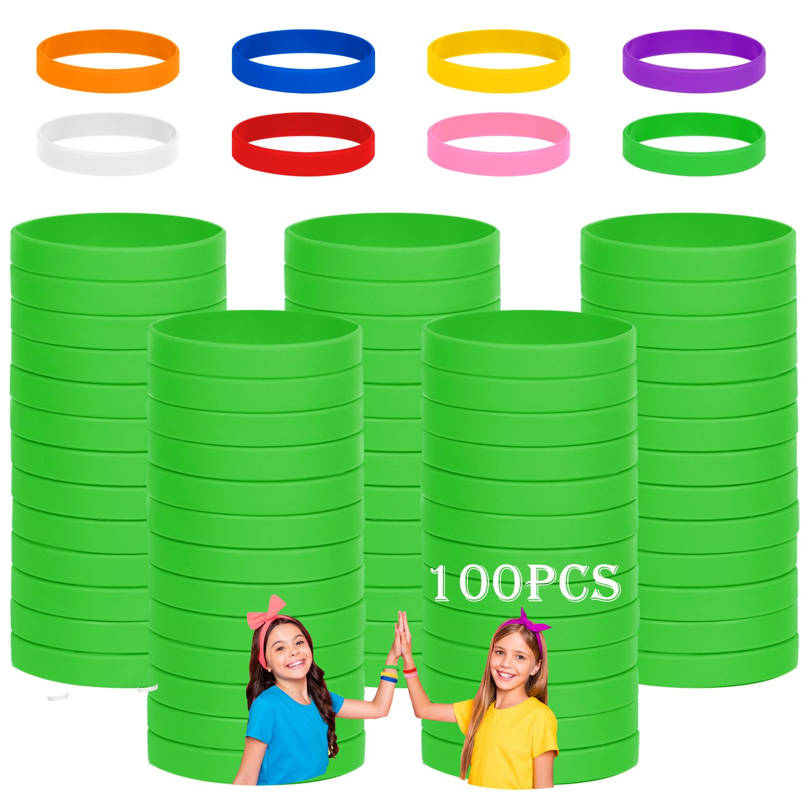 Bracelet en silicone résistant pour enseignant et école