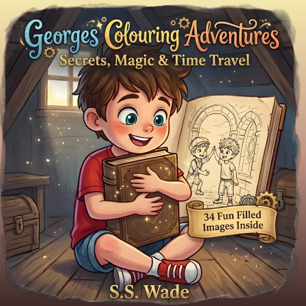 Georges Colouring Adventure: Secrets, Magic & Time Travel