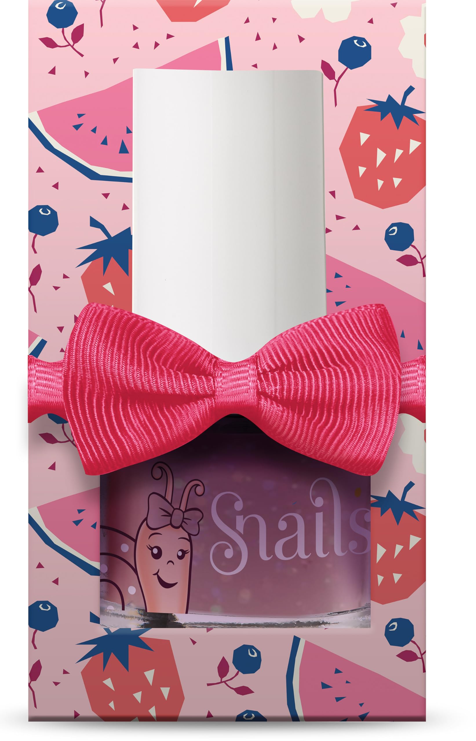 Snails 511727 dziecięcy lakier do paznokci Mini Magic Watermelon, w opakowaniu prezentowym, na bazie wody, zmywalny, nieszkodliwy, wegański