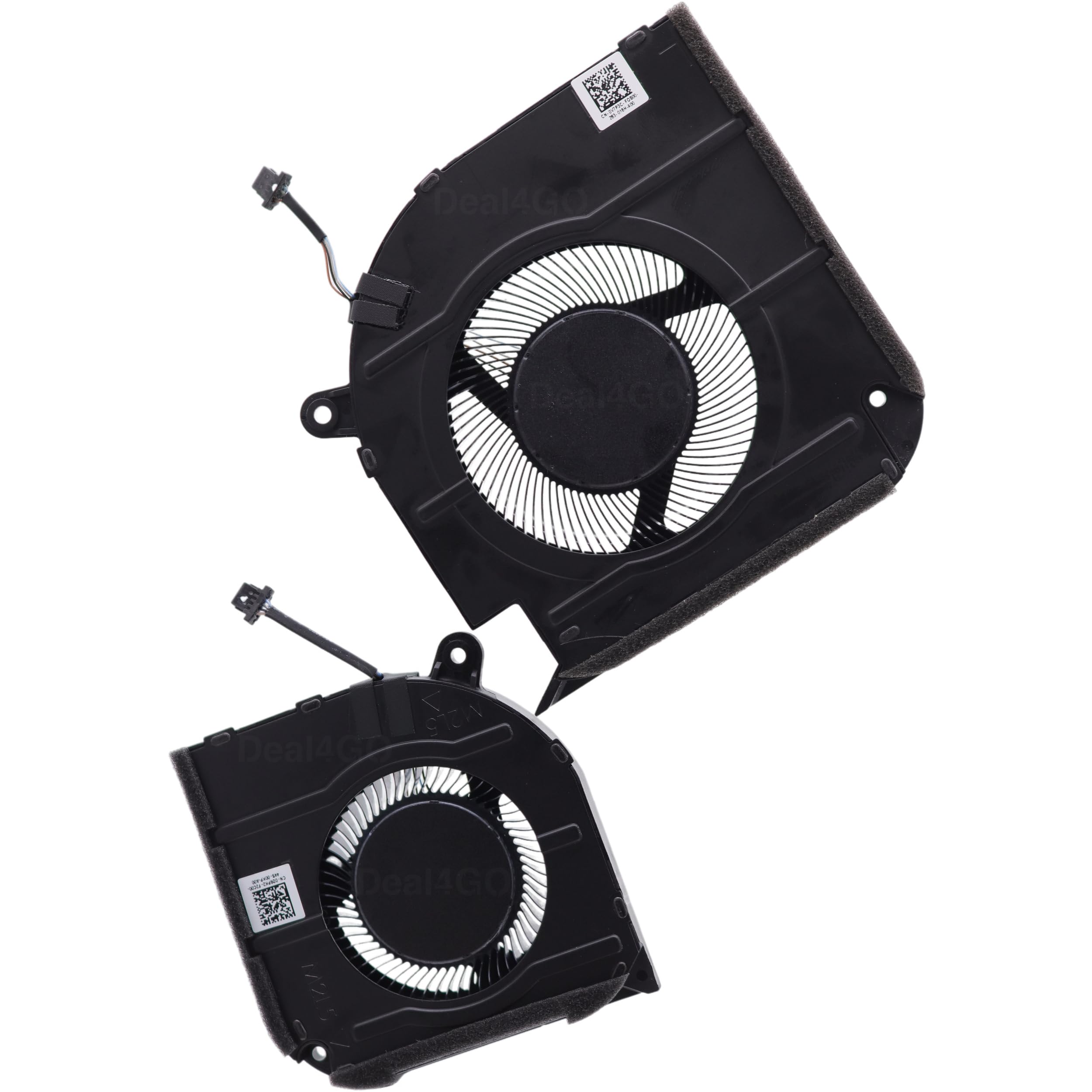 Deal4GO Ventilateur de refroidissement graphique CPU et GPU D9PK2 V7P3C Remplacement pour Dell Inspiron 16 Plus 7620 avec RTX 3060