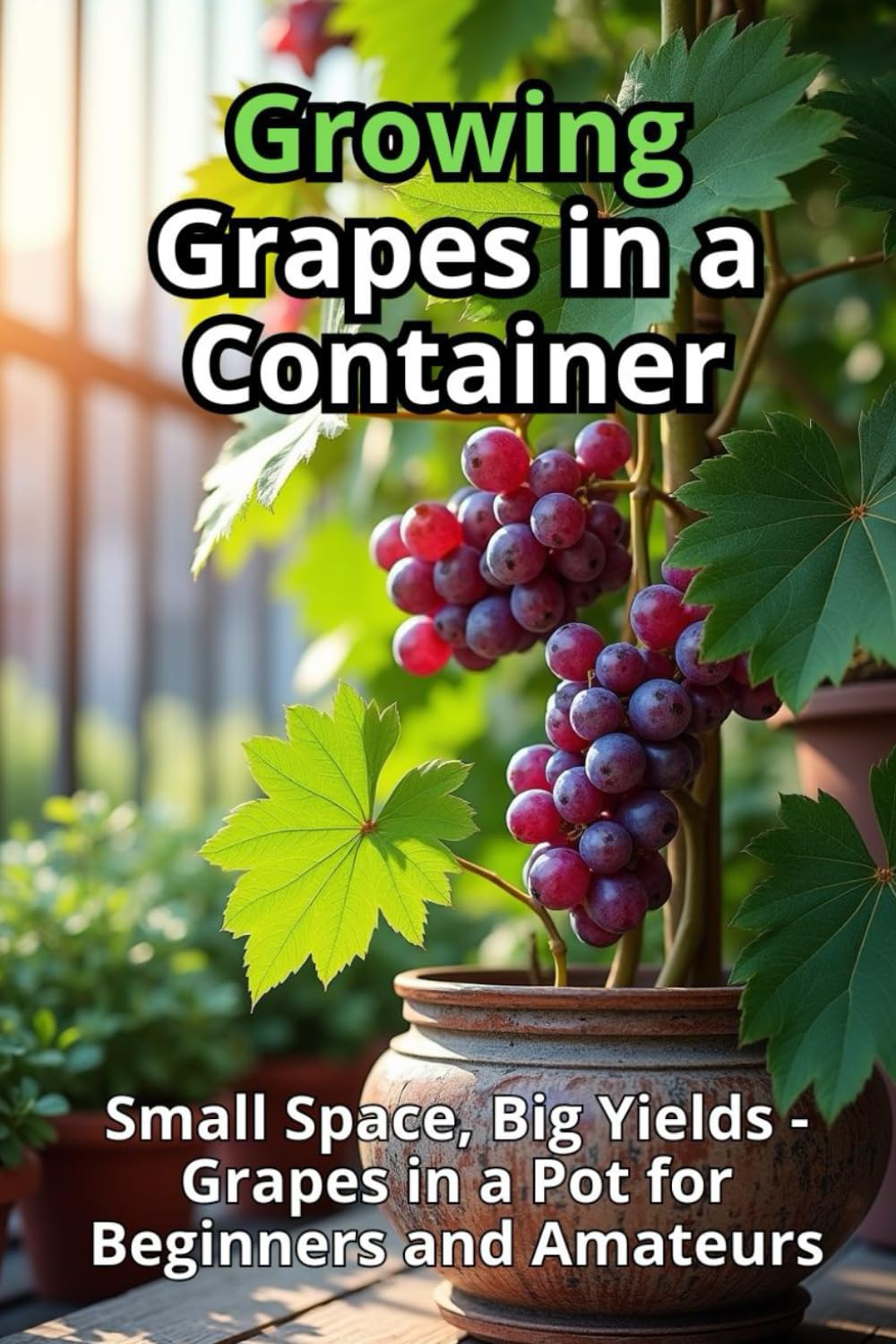 Growing Grapes in a Container: Step-by-step guide to growing grapes in a container for beginners and amateurs. Small space, big harvest.