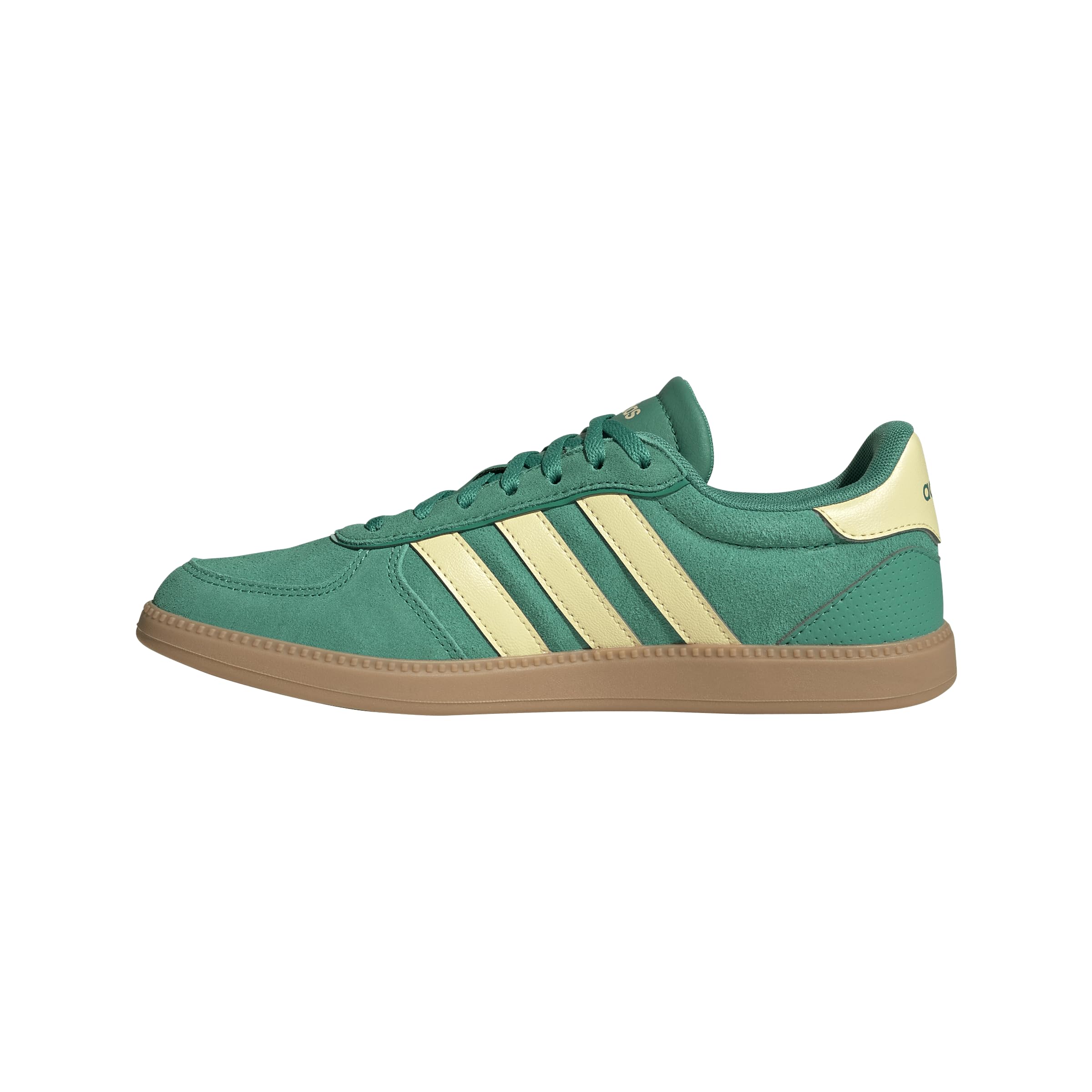 adidas Damen Breaknet Sleek Schuhe, Court Green Fast Yellow Gum, 42 2/3 EU