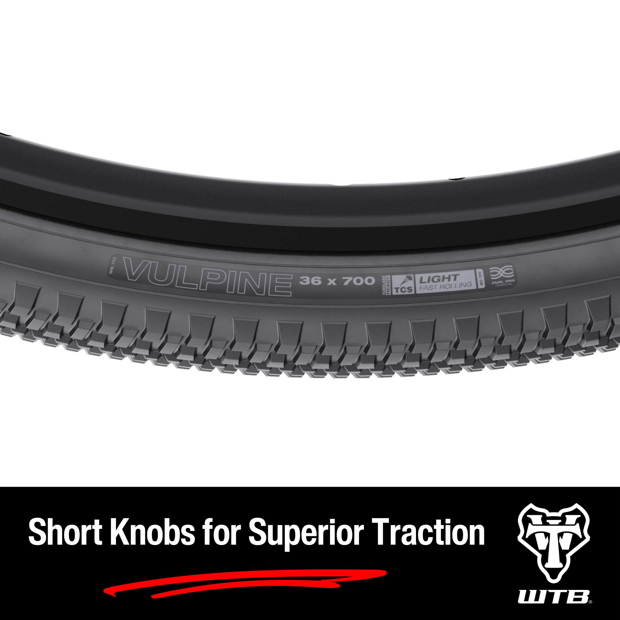 Amazon.com: WTB Vulpine Gravel Bike Tire (700 x 36) Tubeless