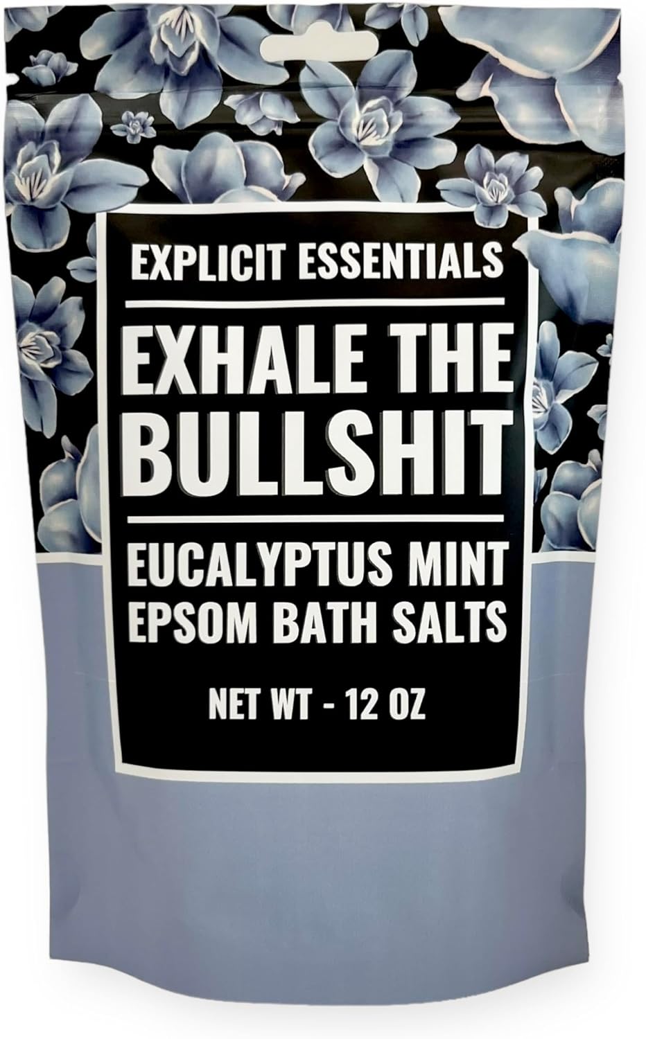 Eucalyptus Mint Epsom Bath Salts, Relaxing Aromatherapy Blend, 12 oz