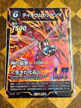 テイオウムカシヤンマ　1枚 Amazon.co.jp: テイオウムカシヤンマ LR ムカシヤンマ : おもちゃ