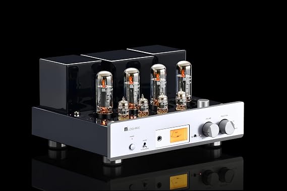 X5 Integrated Vacuum Tube Amplifier,Updated Version, Push-Pull Mode, XLR Input, 6.35mm Headphone Output, Ultralinear and Triode Modes, Tubes EL34 x4, AC115 and AC230 Switchable