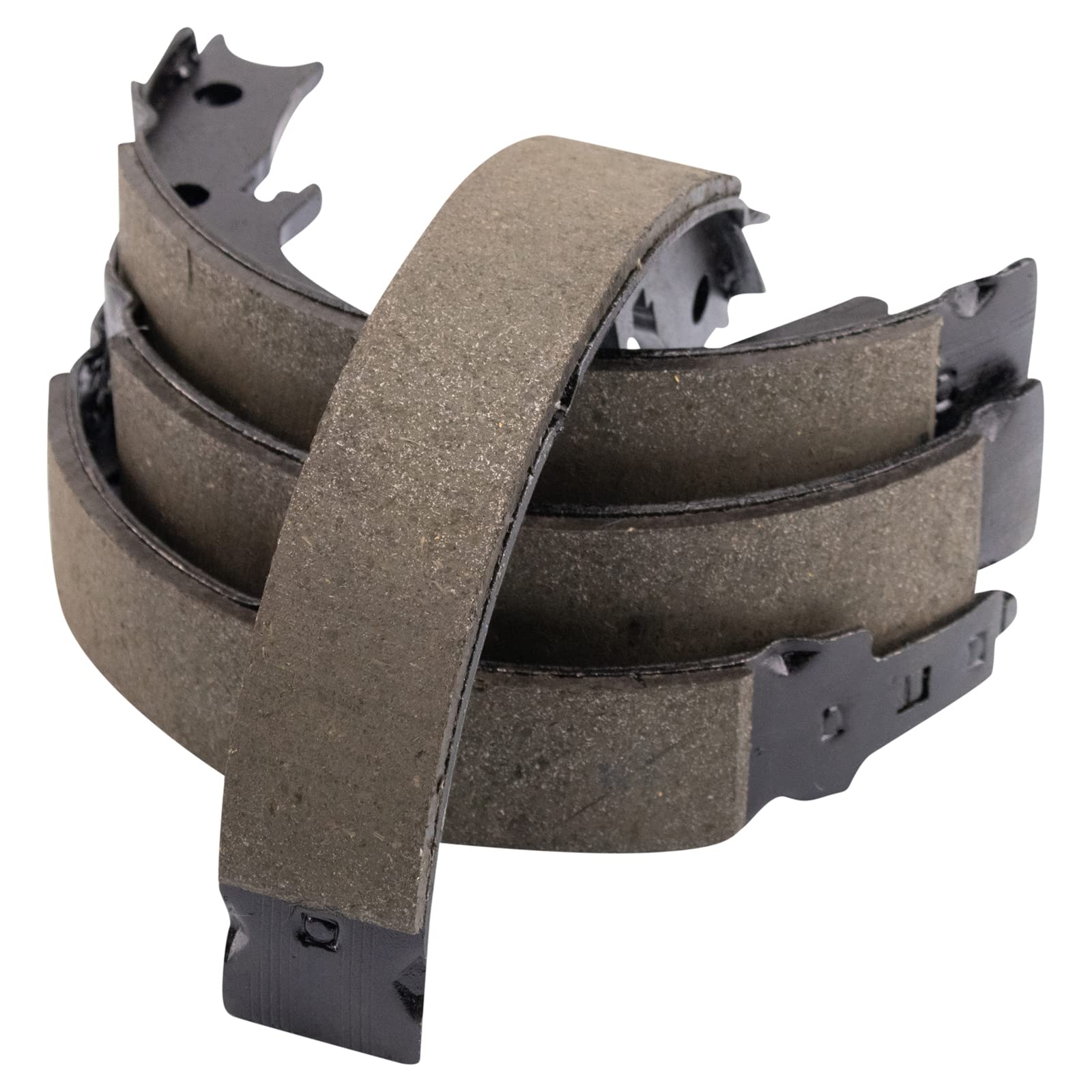 TRQ Rear Parking Brake Shoe Set