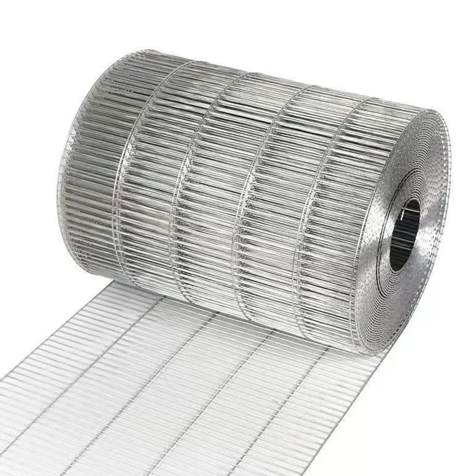 Malla Metalica, Cerca de Alambre Rectangular para Gallinero, Rollo de Malla de Alambre de 10cm, Alambre Malla de Acero Inoxidable para Jardín, Malla Metálica Fina para Aves de Corral(1mx3m(