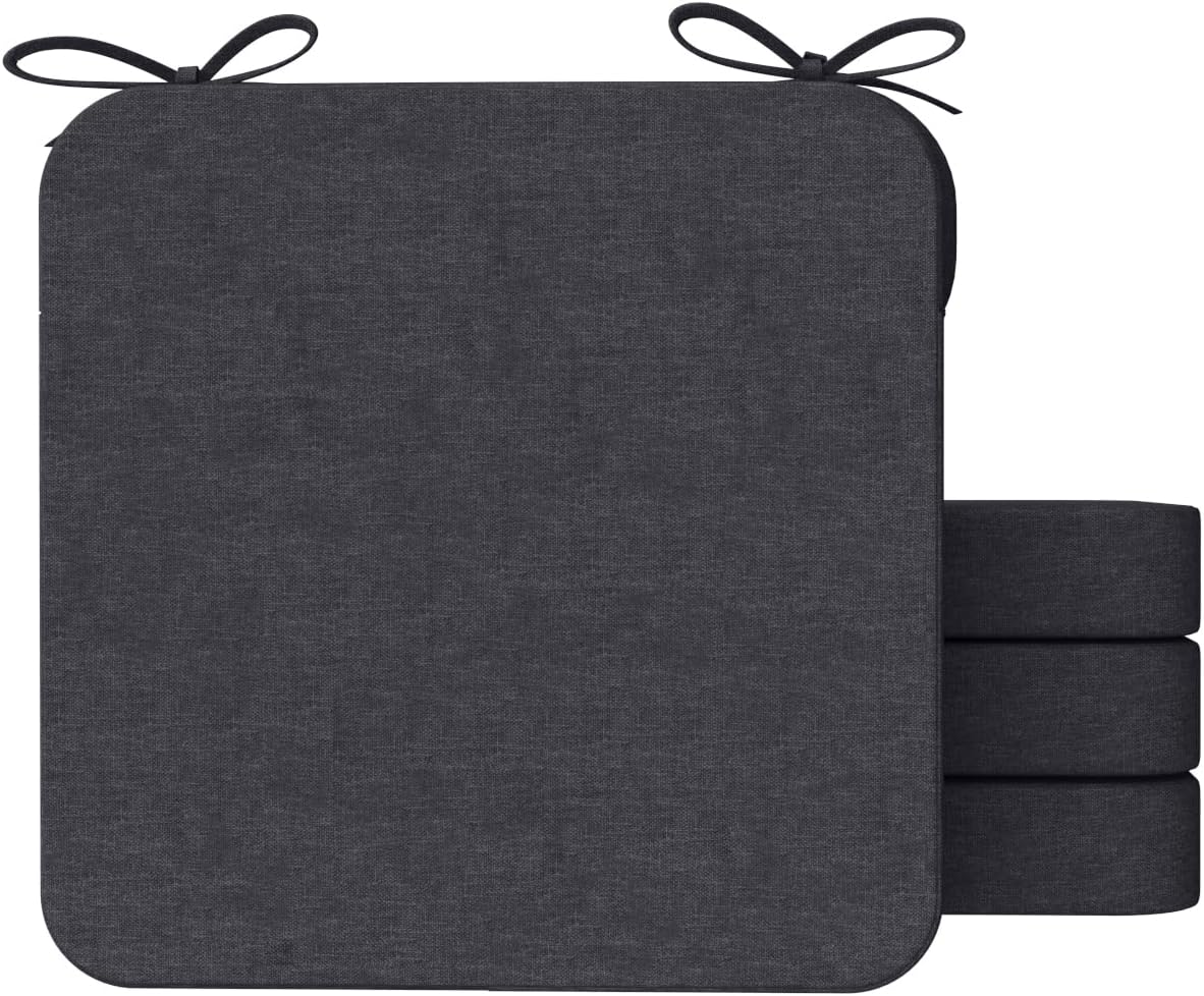 AAAAAcessories Square Chair Cushions for Dining Chairs with