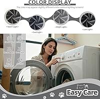 Vista 8 de Fundas de sofá seccional en forma de L 100% impermeables para esquinas, funda de sofá de chenilla con borla, funda de sofá suave y gruesa lavable