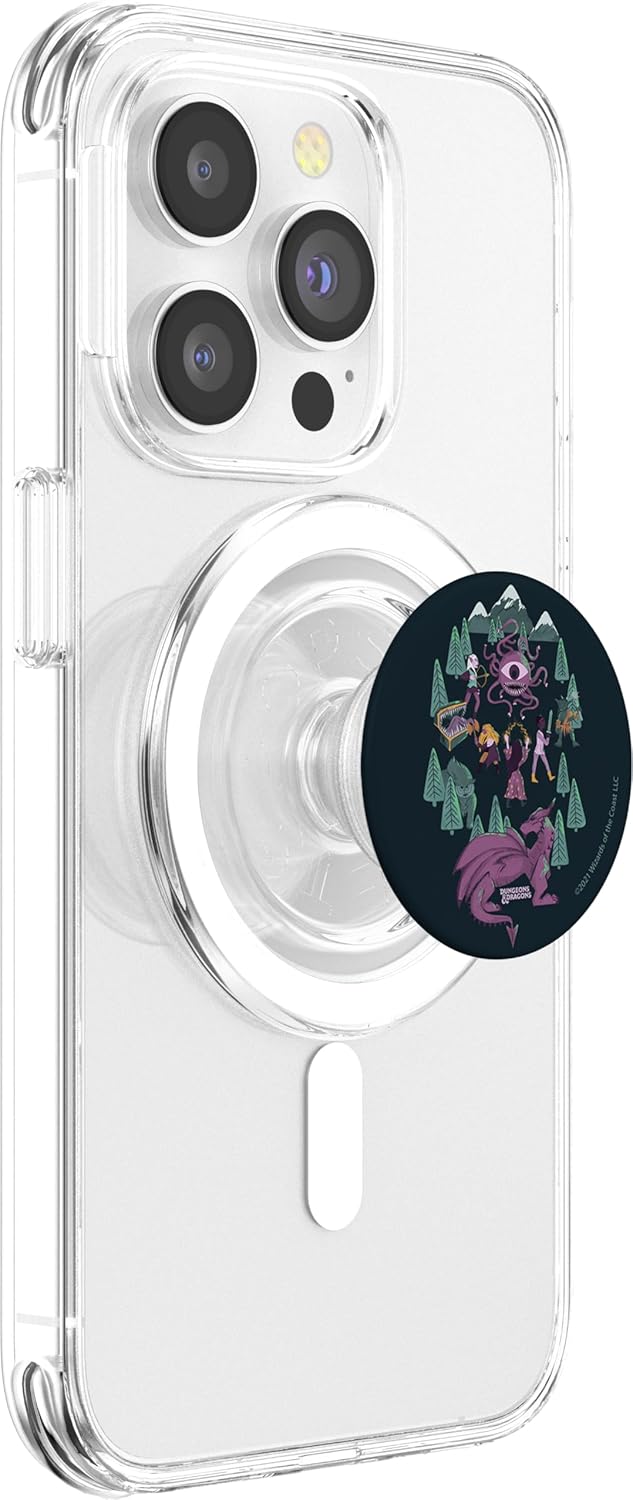 Dungeons & Dragons Adventure Crew PopSockets MagSafe PopGrip for iPhone