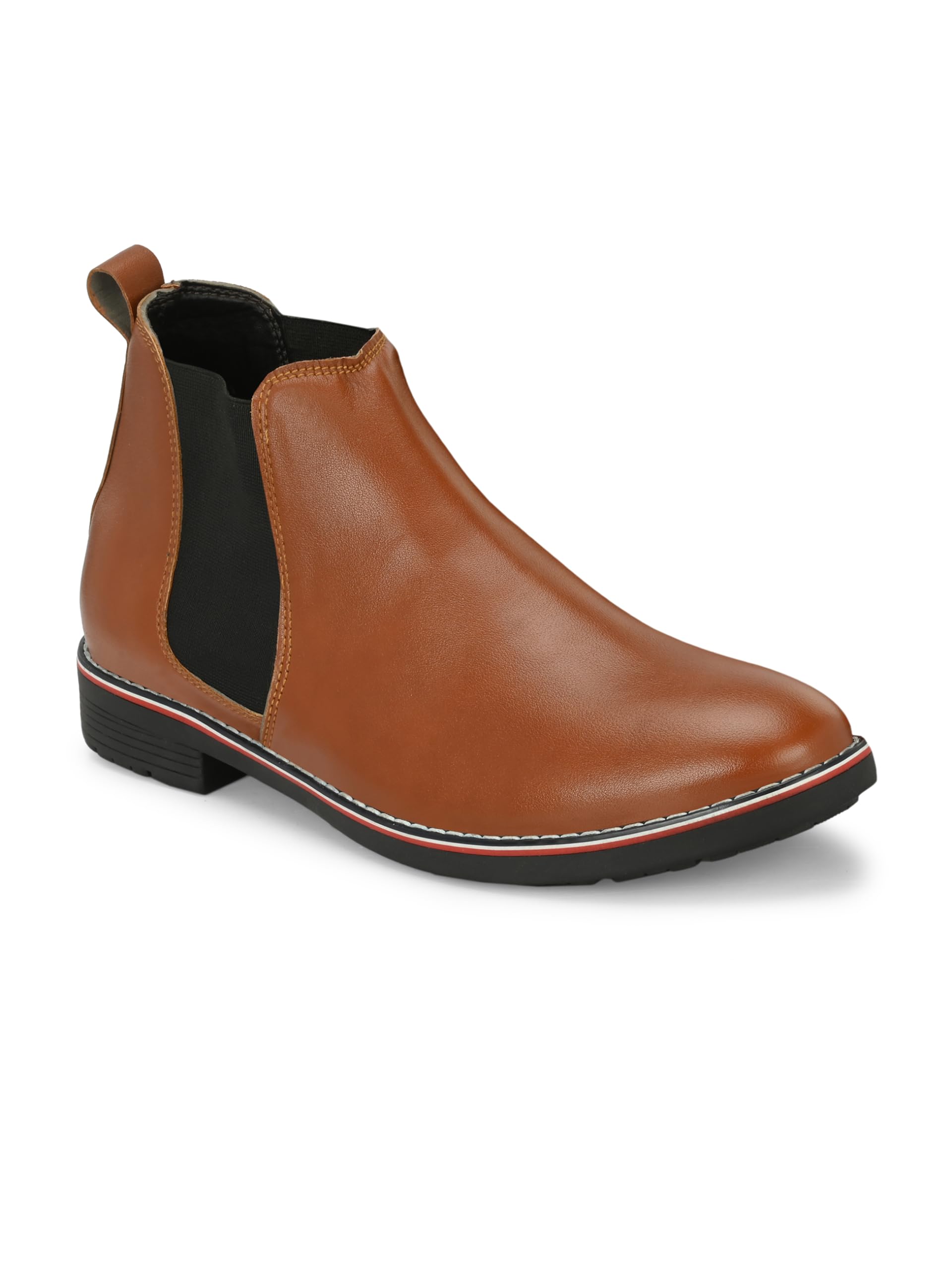 Rising Wolf Mens Synthetic Leather Formal Chelsea Boots [Tan] (B09GDZPBTG) Amazon Price History, Amazon Price Tracker