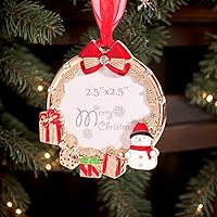 Vista 3 de Adornos para árbol de Navidad, decoración del hogar, decoraciones de Navidad, regalos de Navidad, recuerdo de vacaciones, colgante de regalo, puede
