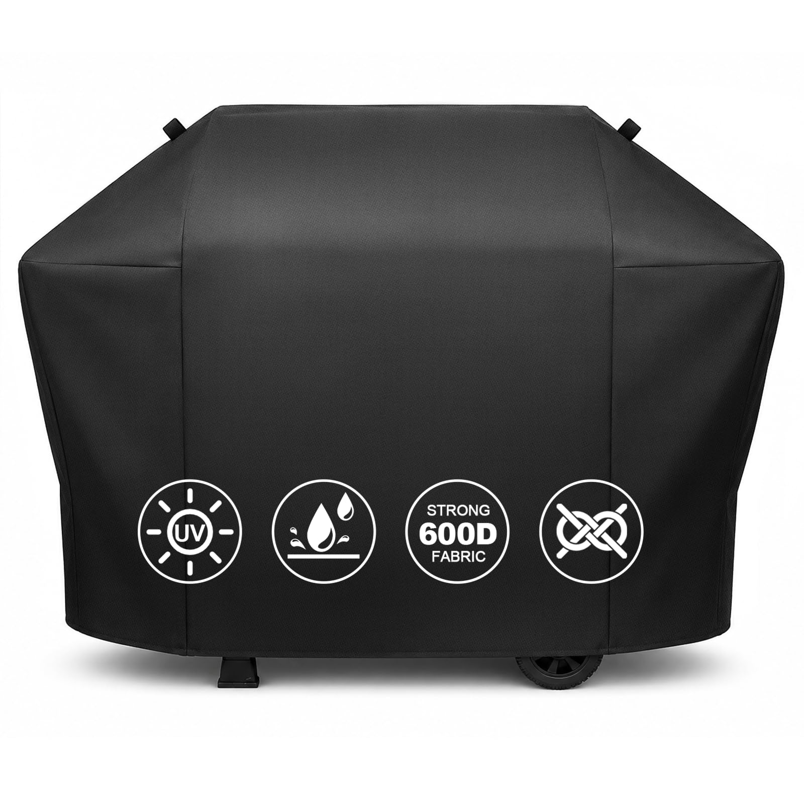 QuliMetal 55 Inch Grill Cover for Outdoor Heavy Duty Waterproof