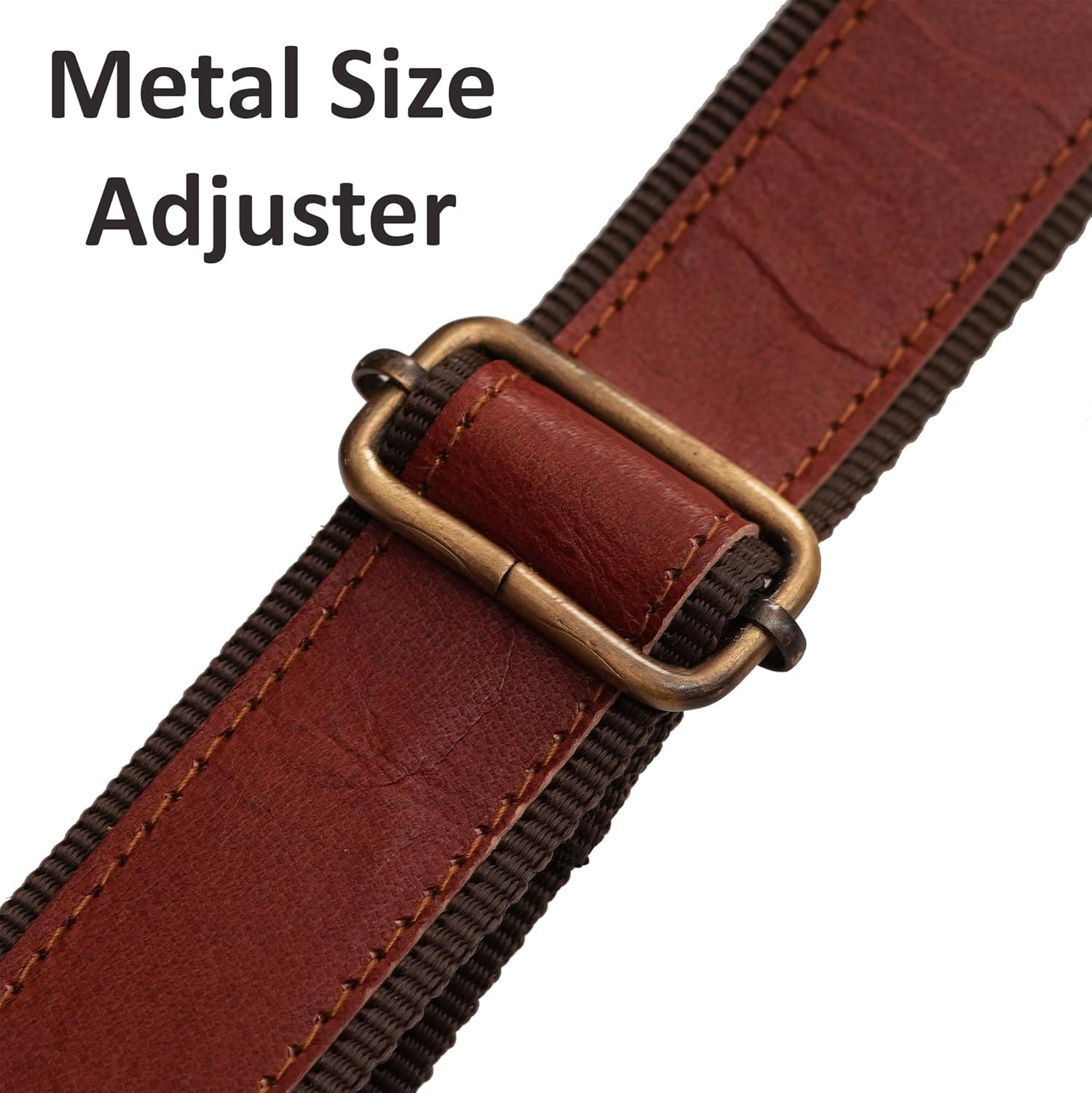 PLW Genuine Leather Shoulder Strap Replacement – 60” Long for Crossbody, Laptop, Messenger, Tote, Satchel, Briefcase Bags
