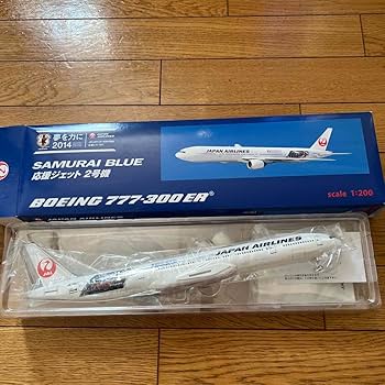 B777-300ER JAL SAMURAI BLUE  サッカー　1/400 B777-300ER JAL SAMURAI BLUE サッカー 1/400