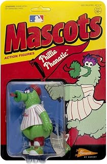 Super7 Major League Baseball Mascots: Philadelphia Phillies Phillie Phanatic Reaction Figure Multicolor One Size
