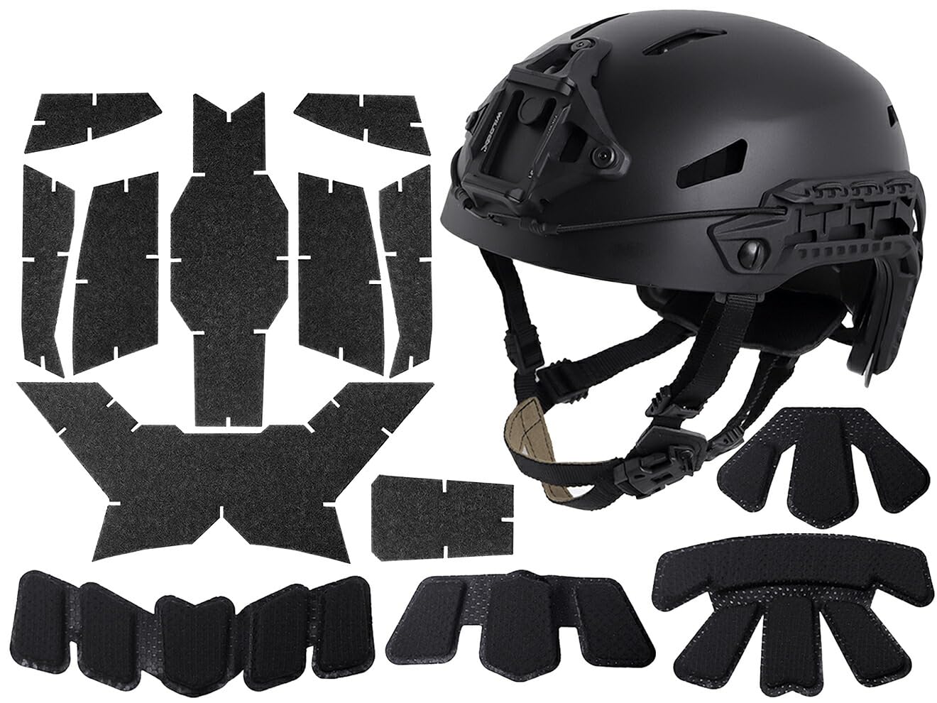 Amazon | FMA GALVIONタイプ Caiman Bump タクティカルヘルメット M/L