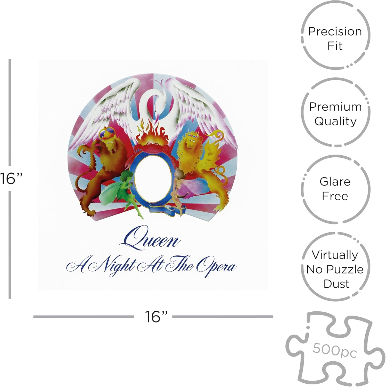 RockSaws Queen Jigsaw Puzzle (A Night at The Opera)