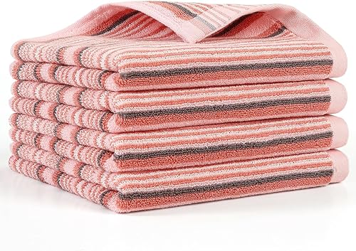 Miniatura 10 de SALAS Toallas de Cocina de Algodón Premium para Secar Platos, Toallas de Mano de Cocina Grandes y Largas, Paños para Platos Gruesos y Altamente Gris