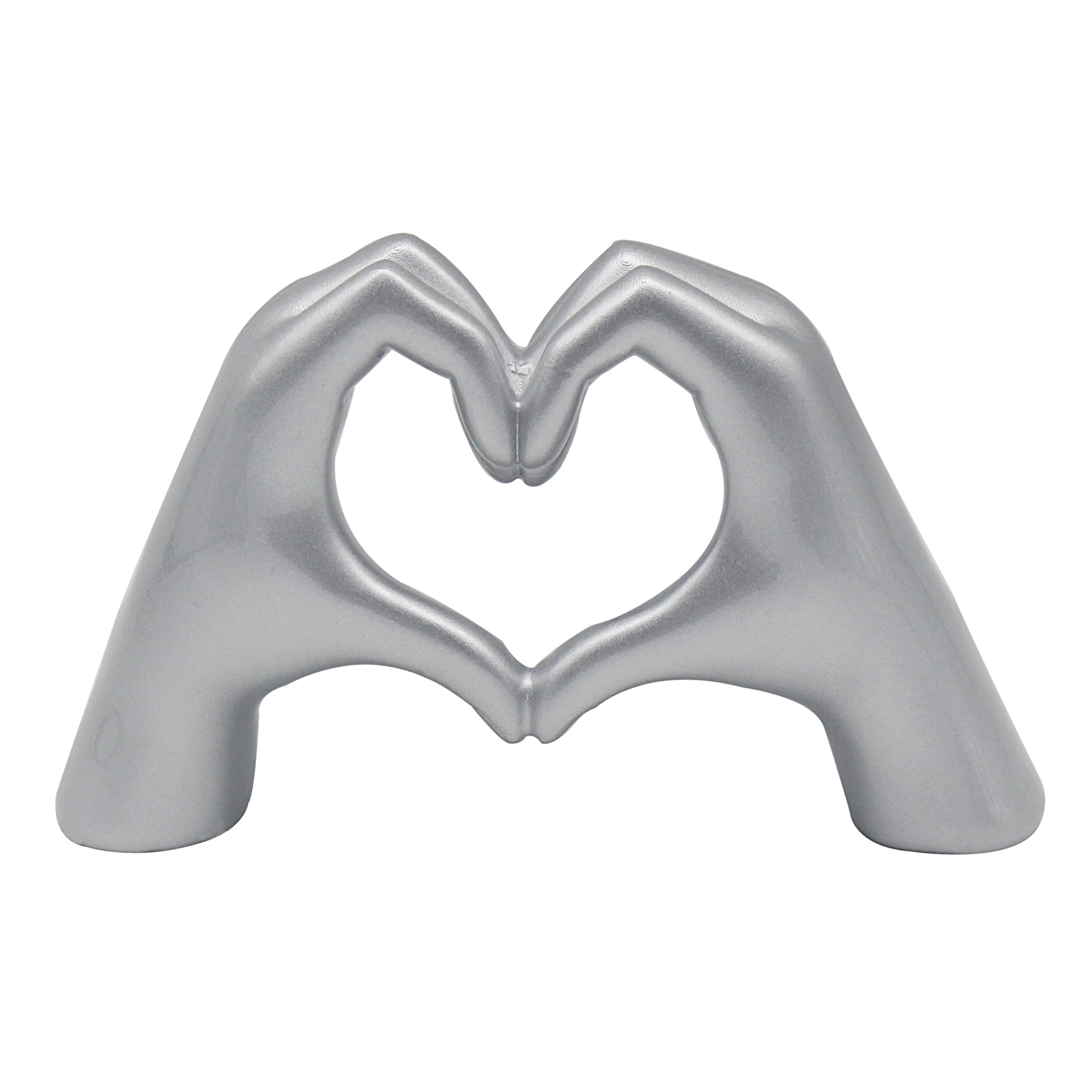  - Silver Auric Love Hands Ornament
