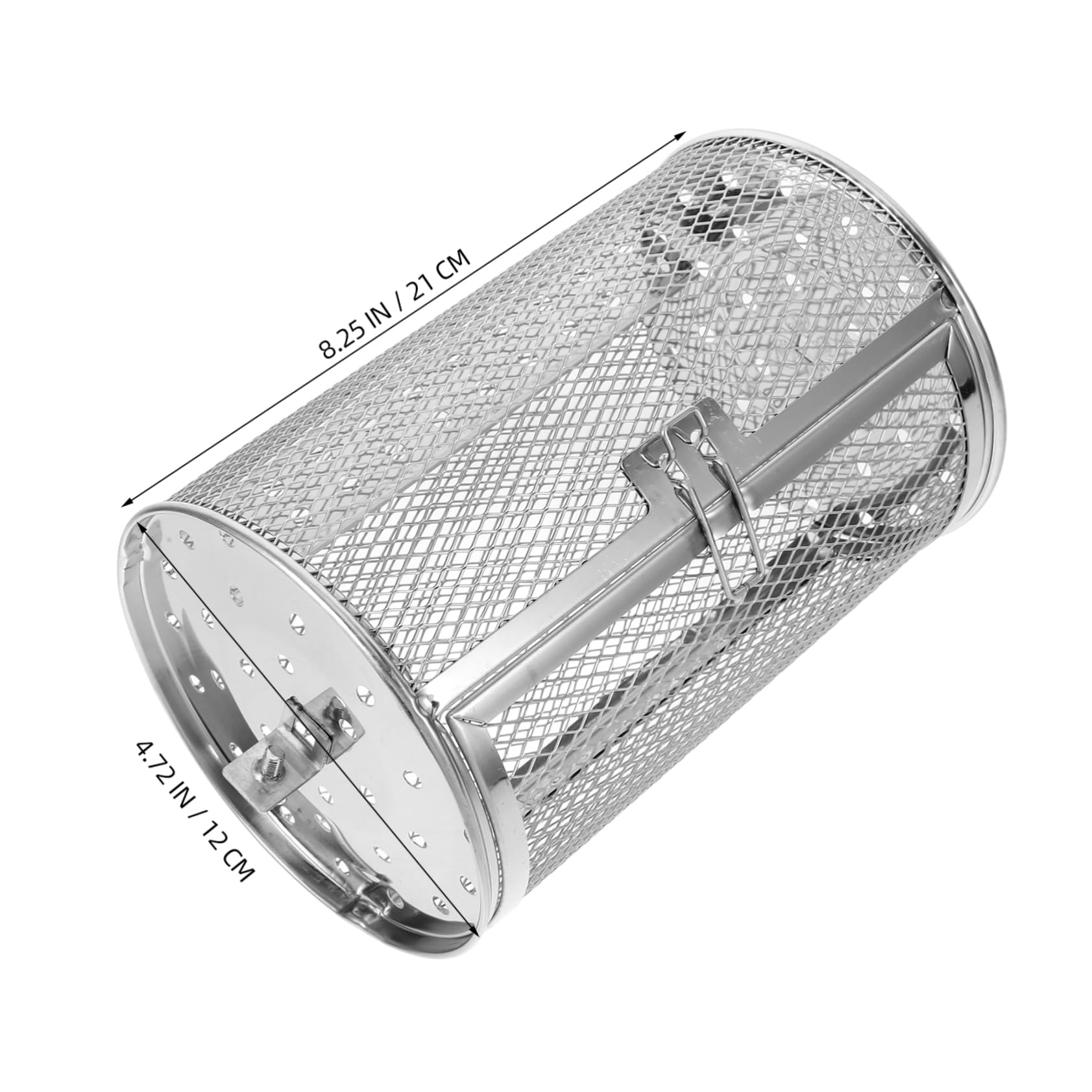 SOLUSTRE Rotisserie Basket for Grill Barbecue Rotisserie Basket Self Rotating Electric Oven