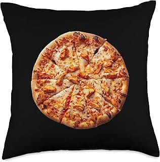 Buffalo Chicken Pizza Throw Pillow