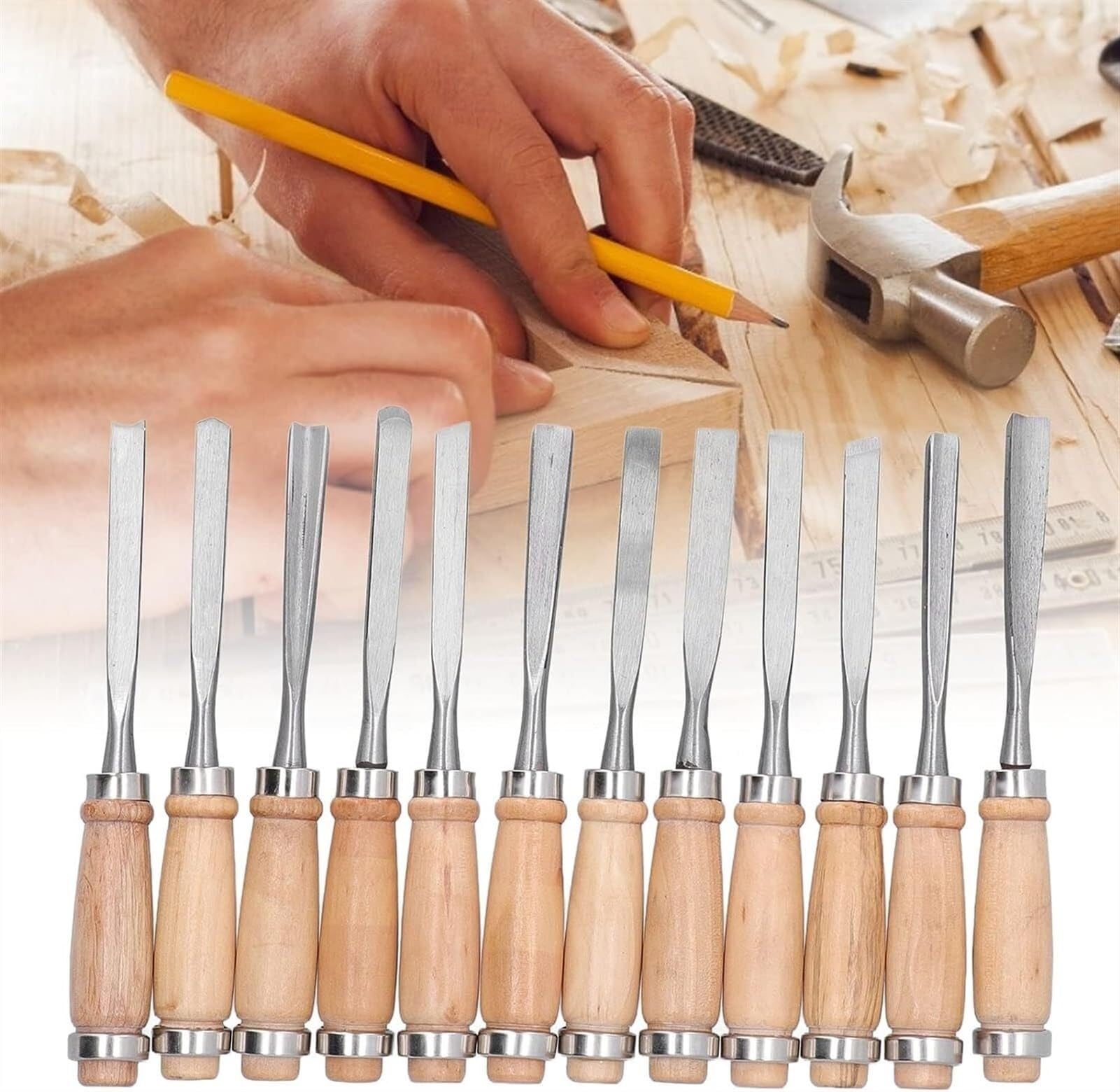 Dłuto do drewna, przenośne nożyczki do rzeźbienia tokarki do szlifierki do twardego drewna dla stolarzy