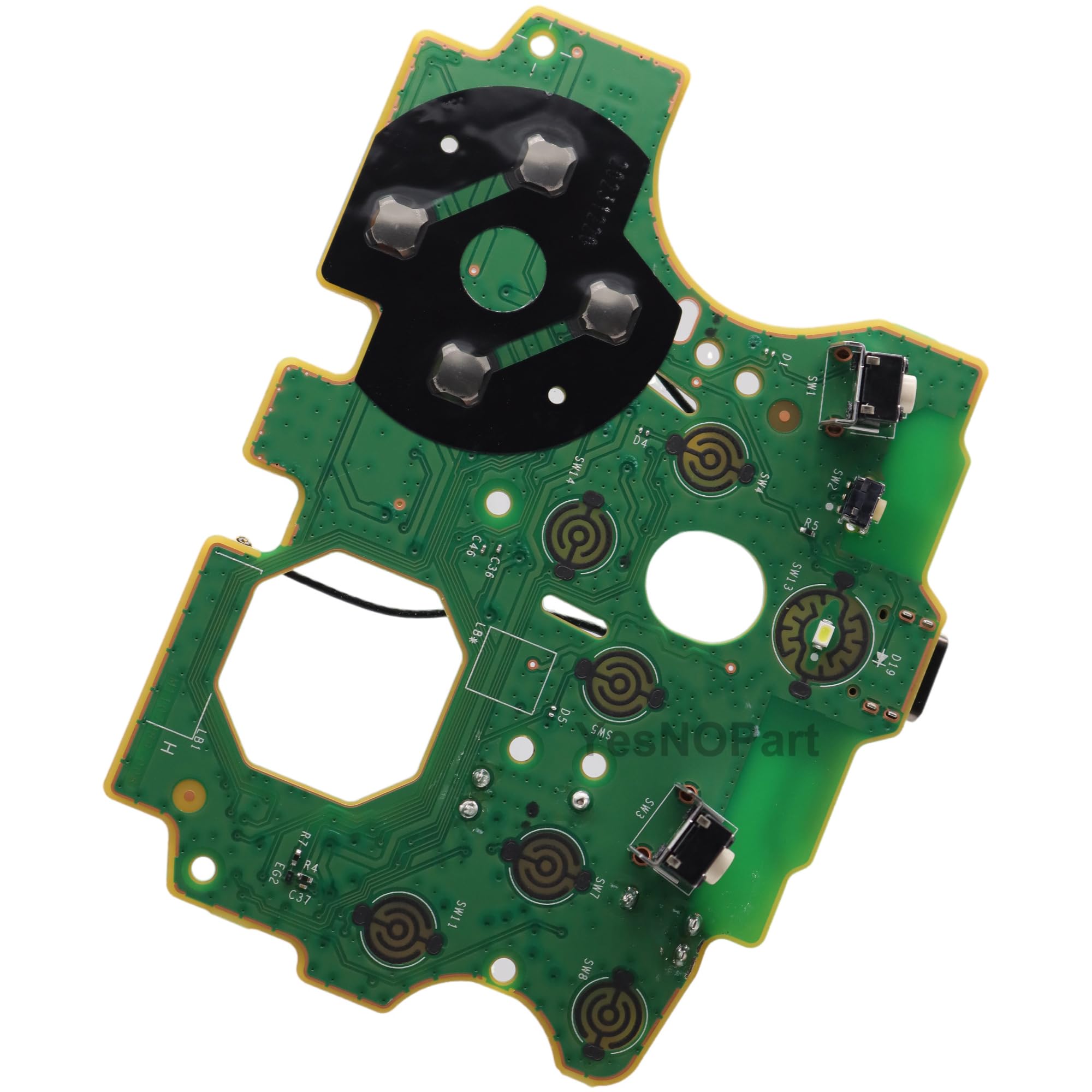 Carte mère USB-C D-Pad alimentation principale I/O de remplacement pour manette Xbox Series X/S modèle 1914