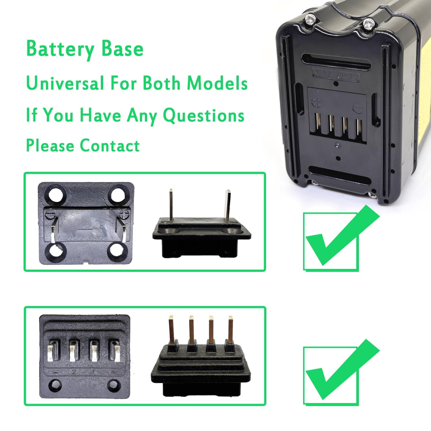 Batteria per Bici elettrica da 48 Volt Batteria per Bici elettrica 36V 48V 15.6Ah 18Ah 21Ah Batteria al Litio Impermeabile per Motore E-Bike 36V 48V (48V 15.6Ah)
