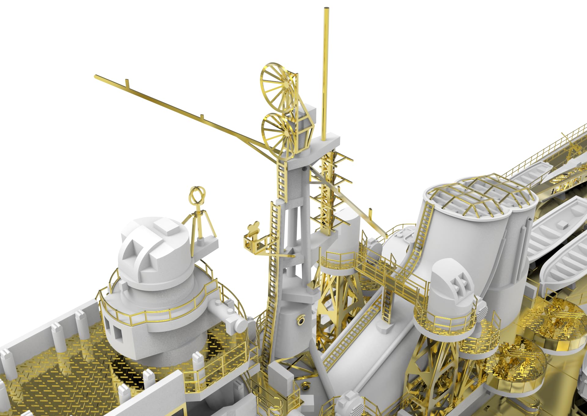 MRY-SFW CY522 1/200 tybetański król ciężki krążownik symulacja model okrętu wojennego zestaw statku