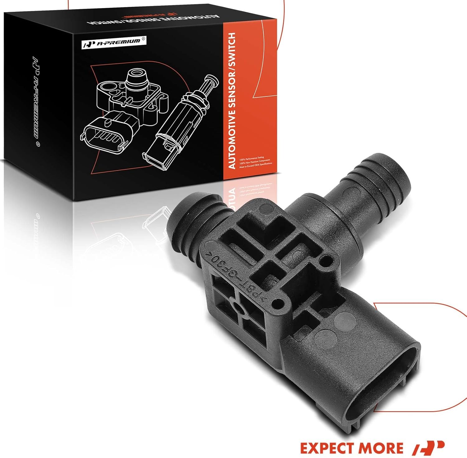 A-Premium Power Brake Booster Sensor [3 Pins] Compatible with Chevrolet Silverado 1500 2010-2014, Tahoe, Suburban 1500 2500, Avalanche & GMC Sierra 1500, Yukon, Yukon XL 1500 & Cadillac Escalade