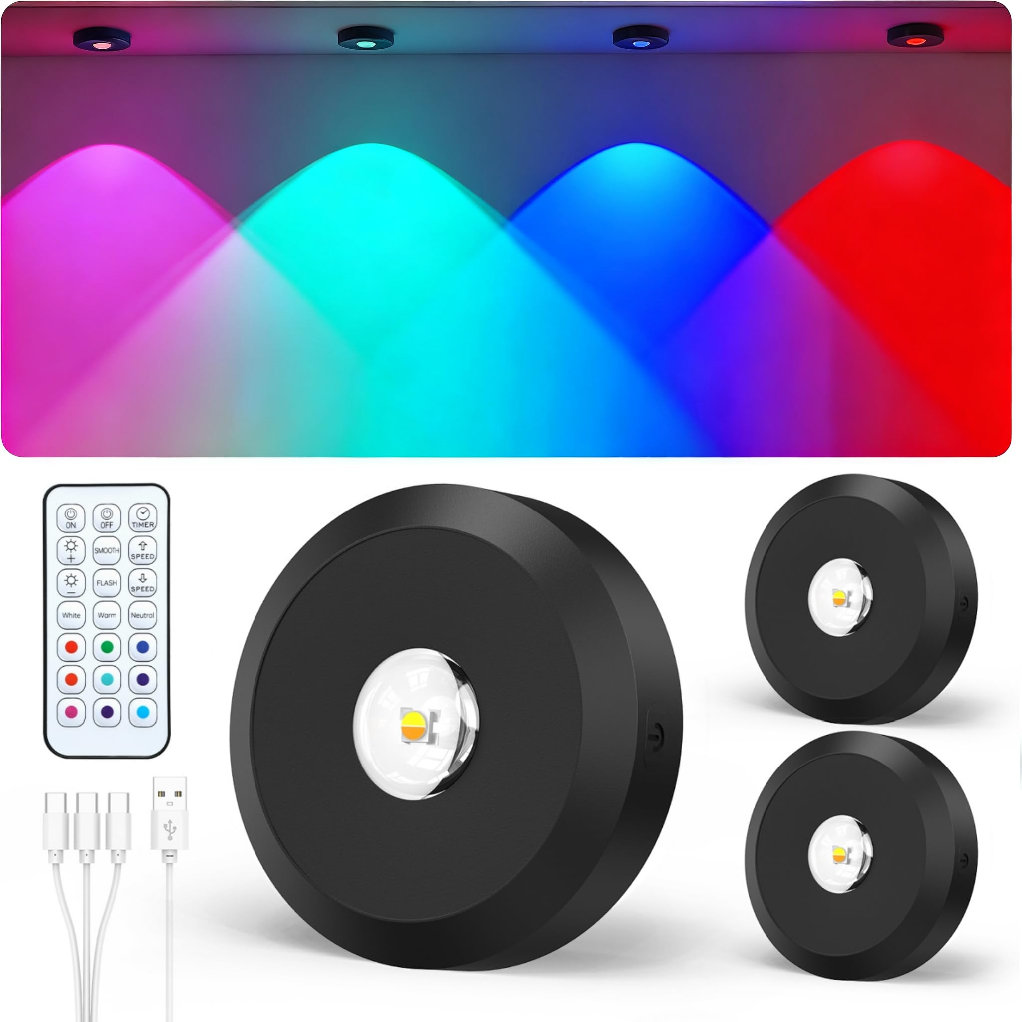 JVURICE Vitrinenbeleuchtung Led
