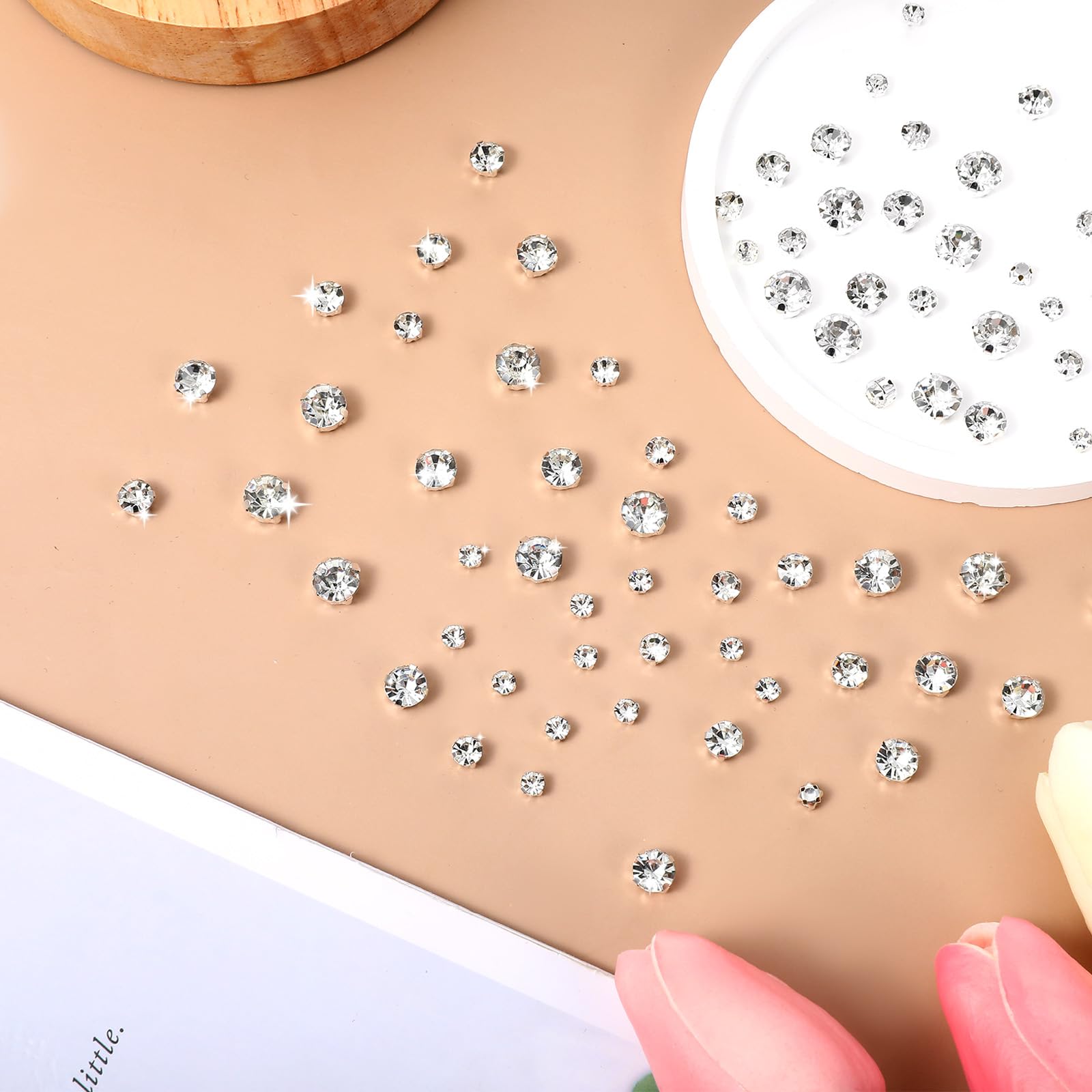 Strasssteine Zum Aufnähen – Glitzernde Kristalle Zum Verzieren Von Kleidung, DIY & Handarbeit