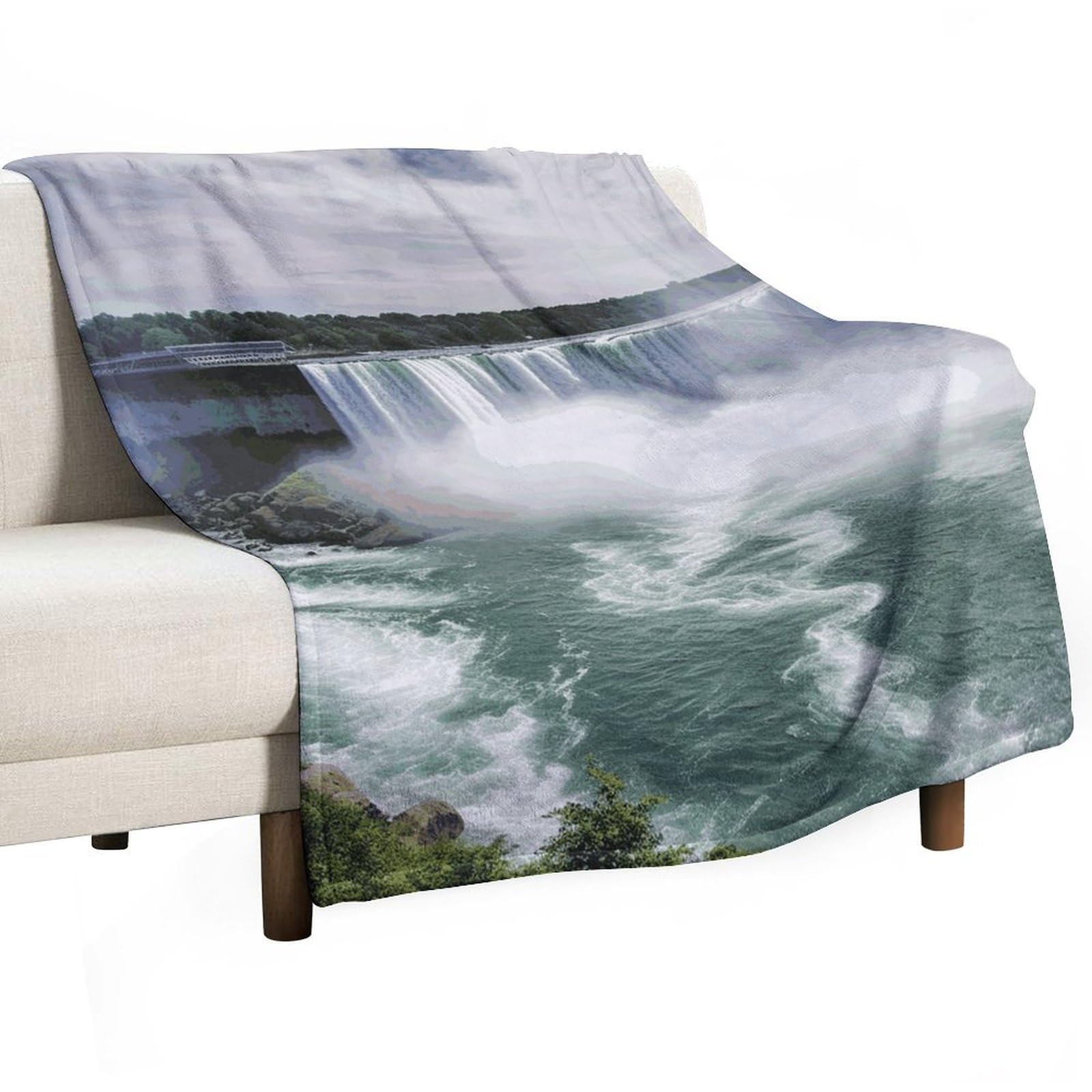 Couverture flanelle Niagara Falls pour des moments cocooning doux