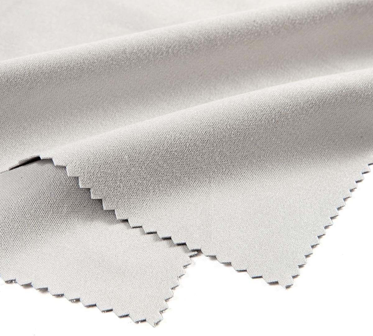 Eyeglass Cleaning Cloth Glasses Cleaner 12Pack Microfiber Lens Cleaner Eyewear Sunglass Wipes for Glass Jewelry Screen Camera Lint Free Thick 5x6 Inch (Grey, 6x7)