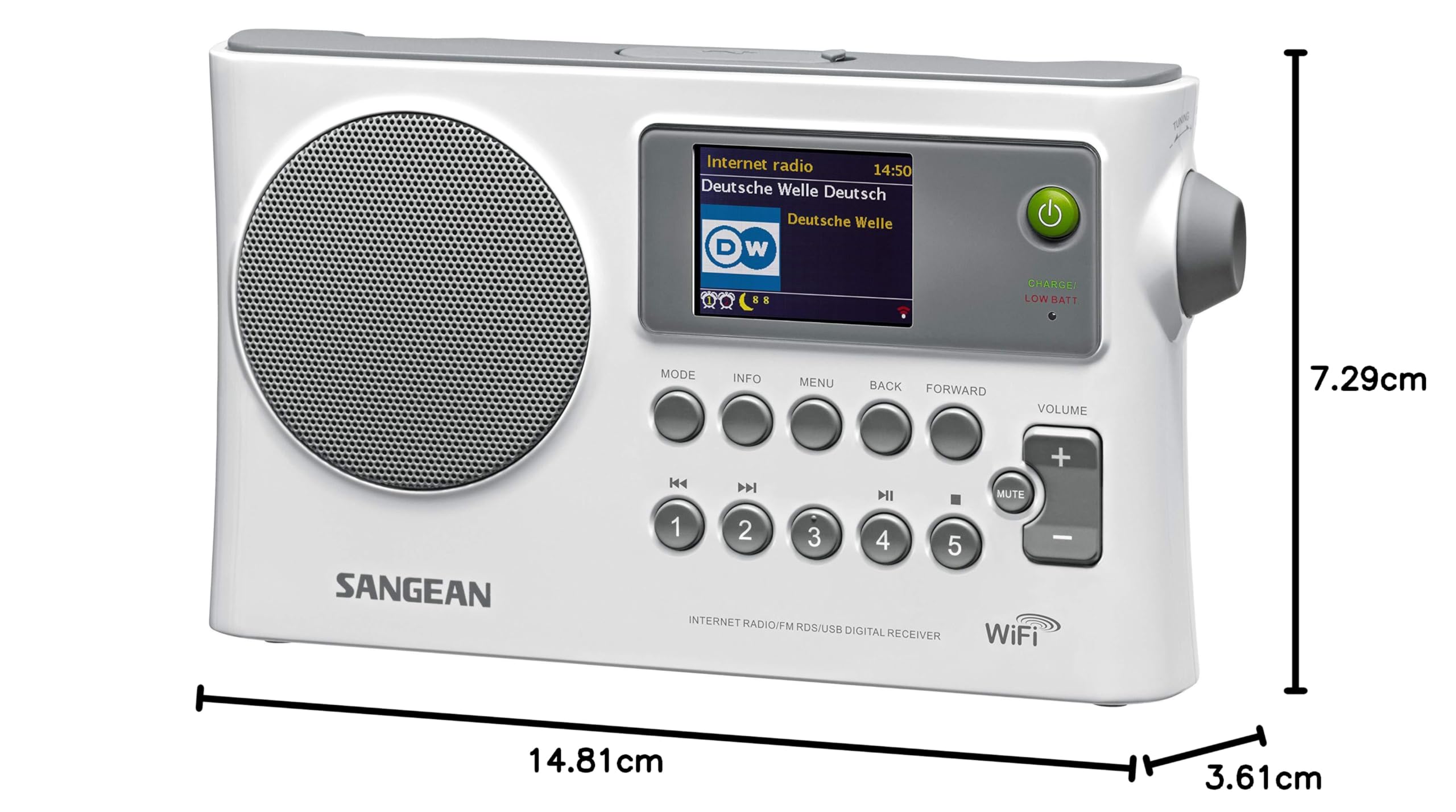 Amazon.co.jp: Sangean WFR-28 インターネットラジオ/FM-RBDS/USB