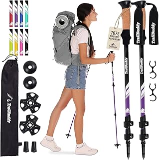 TrailBuddy Trekking Poles - Lightweight