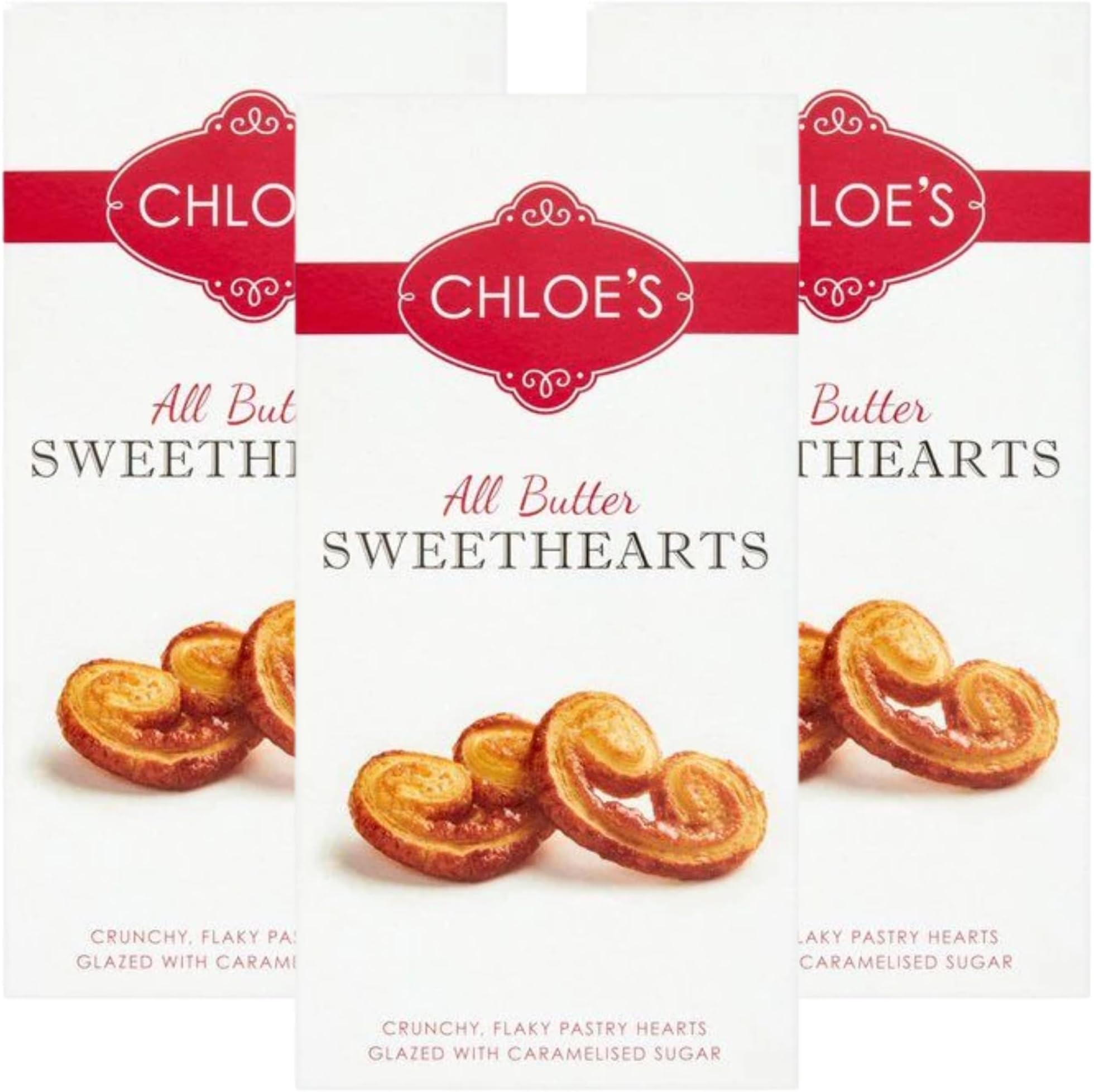 – Chloe's All Butter Sweethearts 100g (3 Pack Bundle)