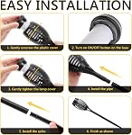 Toodour Solar Flame Torch Lights, 12 Pack Solar Lights Outdoor with Flickering Flame, Waterproof Solar Pathway Lights Landscape Decoration Lighting for Garden, Lawn, Patio, Yard, Outdoor Decorations