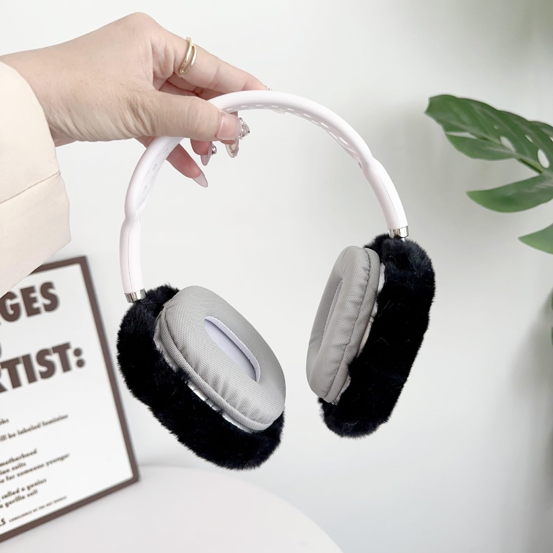 Amazon.com: MVKZFE Fluffy Plush Case for AirPods Max Headphones