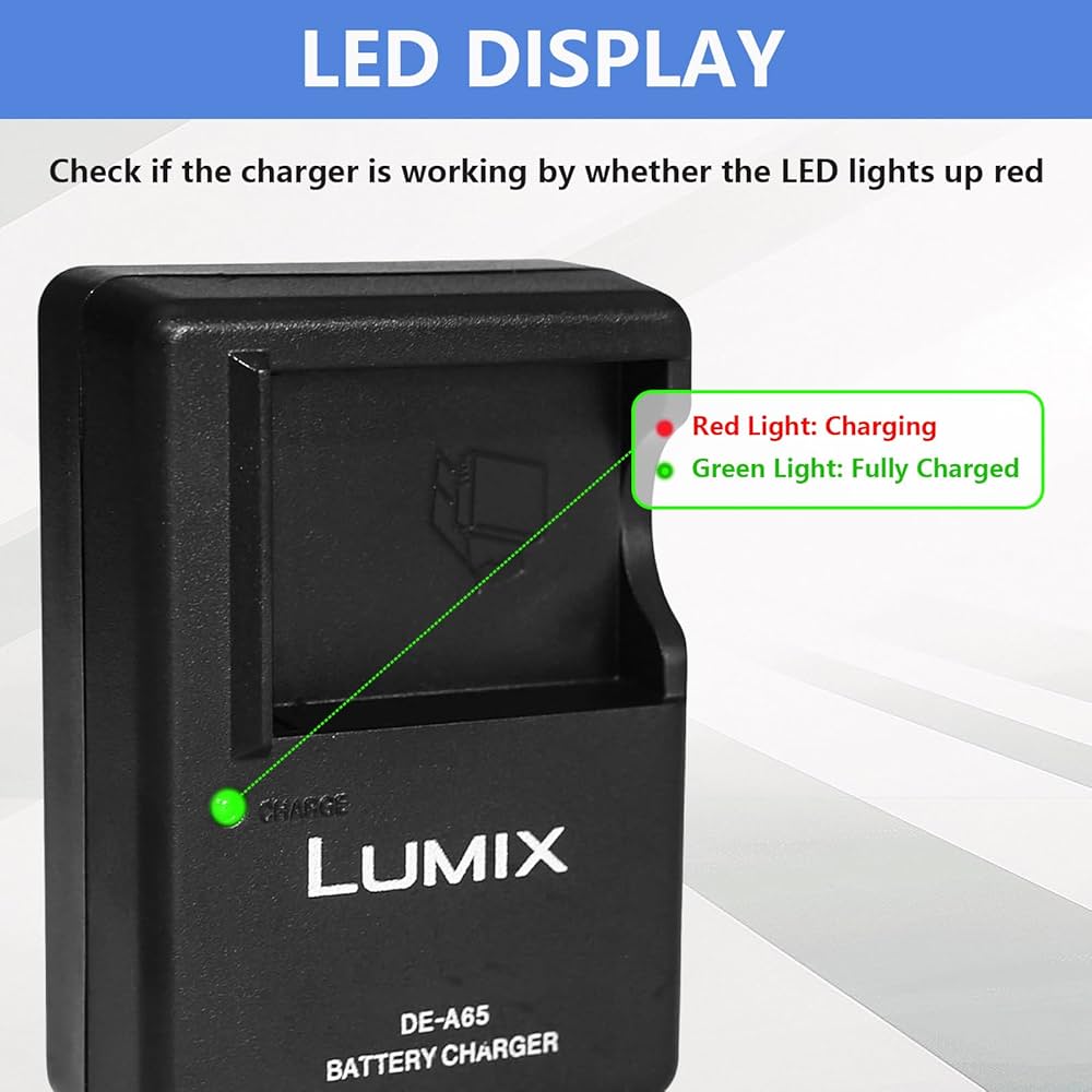 Amazon | DE-A65 カメラバッテリー充電器 パナソニック用: LUMIX