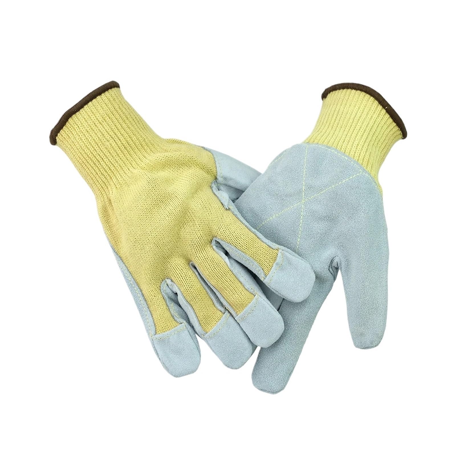 Genérico 1 par de Guantes anticorte, XU7521 aramida Cuero