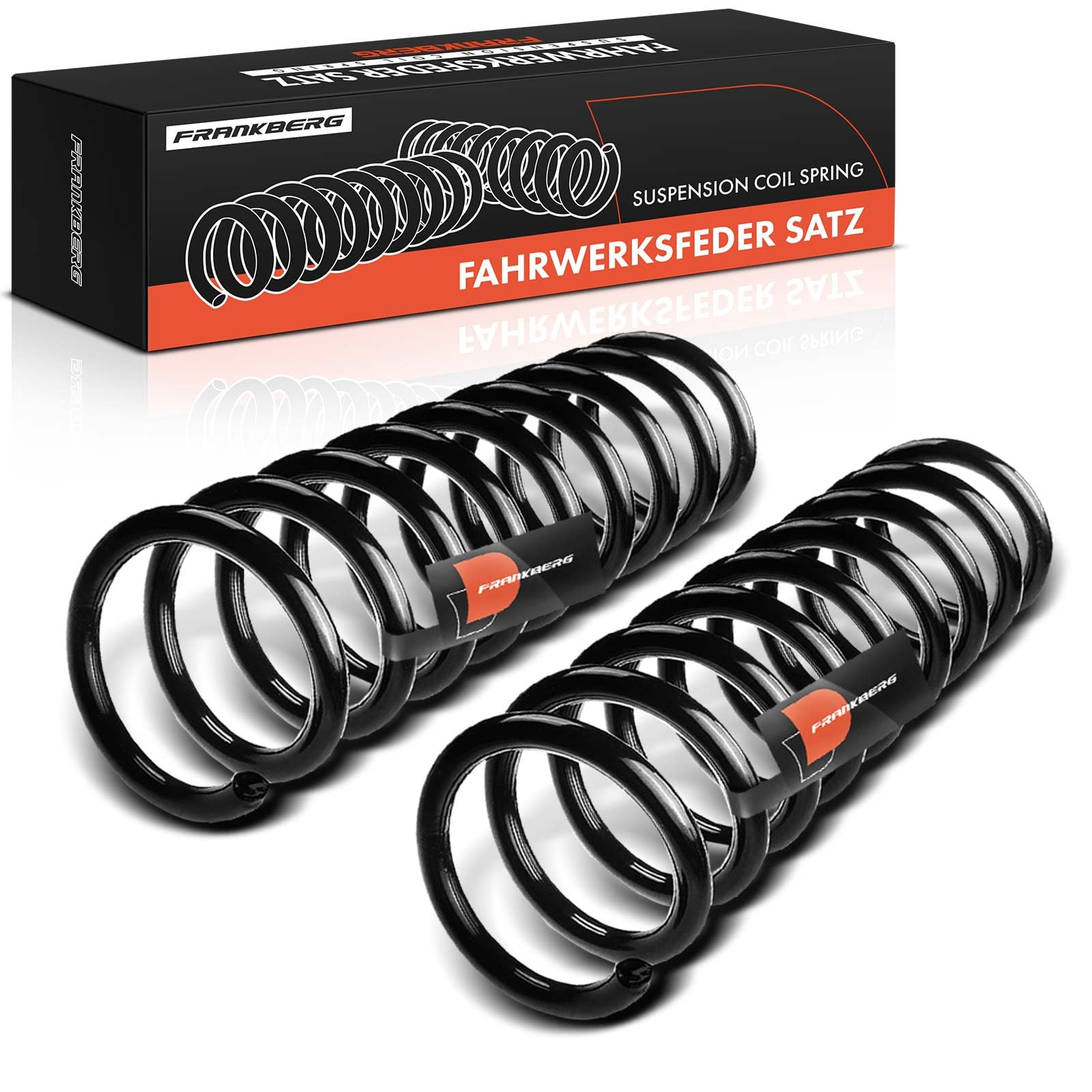 Frankberg 2 ressorts de suspension pour essieu arrière 1502449 | Compatible avec: K.u.g.a I