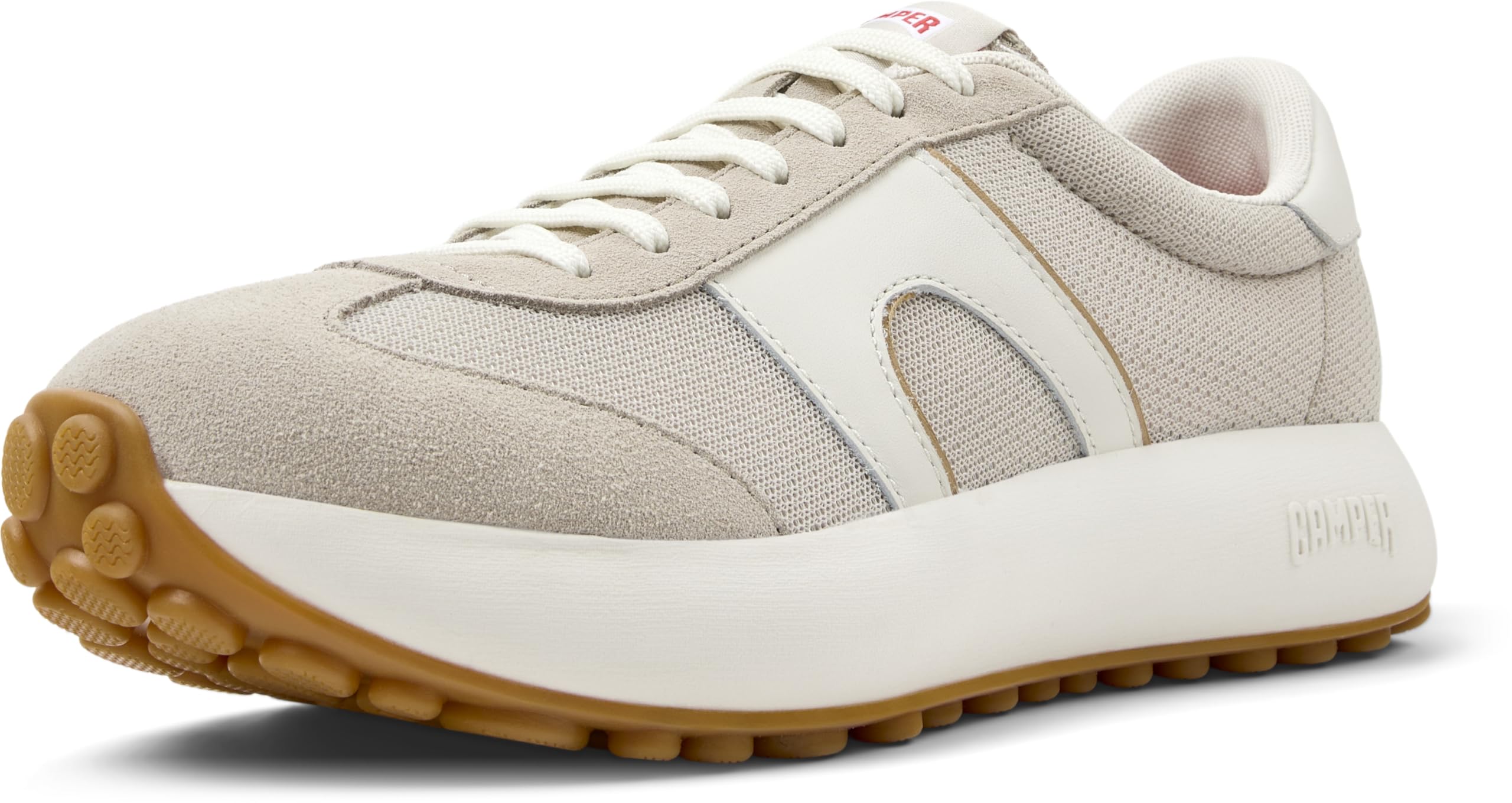 Camper Men's Pelotas Athens K101060 Trainers, Pastel Grey 007, 10 UK