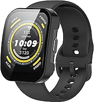 Vista 7 de Funda compatible con Amazfit Bip 5, Lamshaw Hard PC Case con protector de pantalla compatible con Amazfit Bip 5 Smart Watch