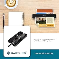 Vista 5 de Funda compatible con el escáner portátil de documentos e imágenes Epson Workforce ES-50 / ES-60W / DS-30 / DS-70 (no es compatible con otros modelos)