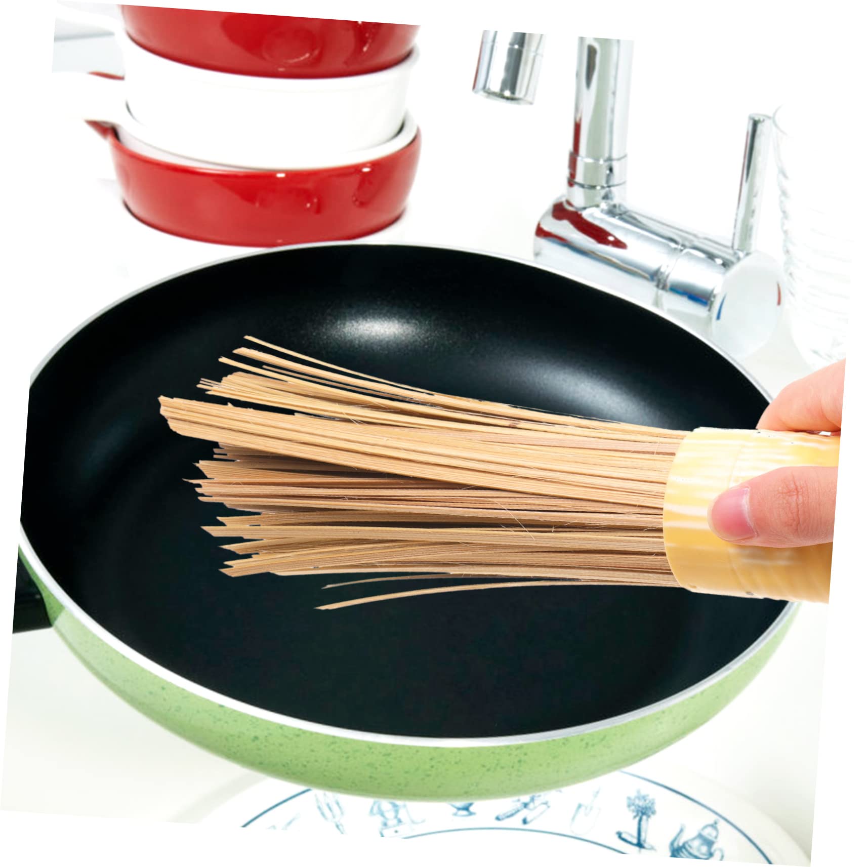 Anneome 3 Piezas Cepillo de Limpieza de Cocina Cepillo Multi Funcional para Olla y Wok para Platos y Sartenes Diseño Duradero y para Manchas Difíciles
