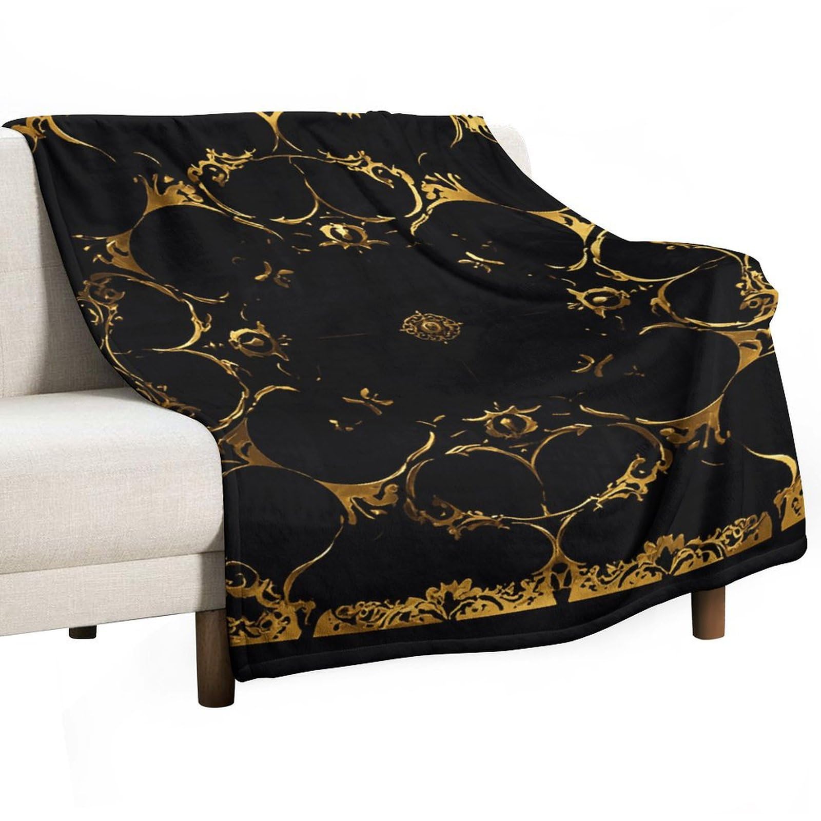Couverture flanelle légère anti-froid pour canapé et voyage sans encombre
